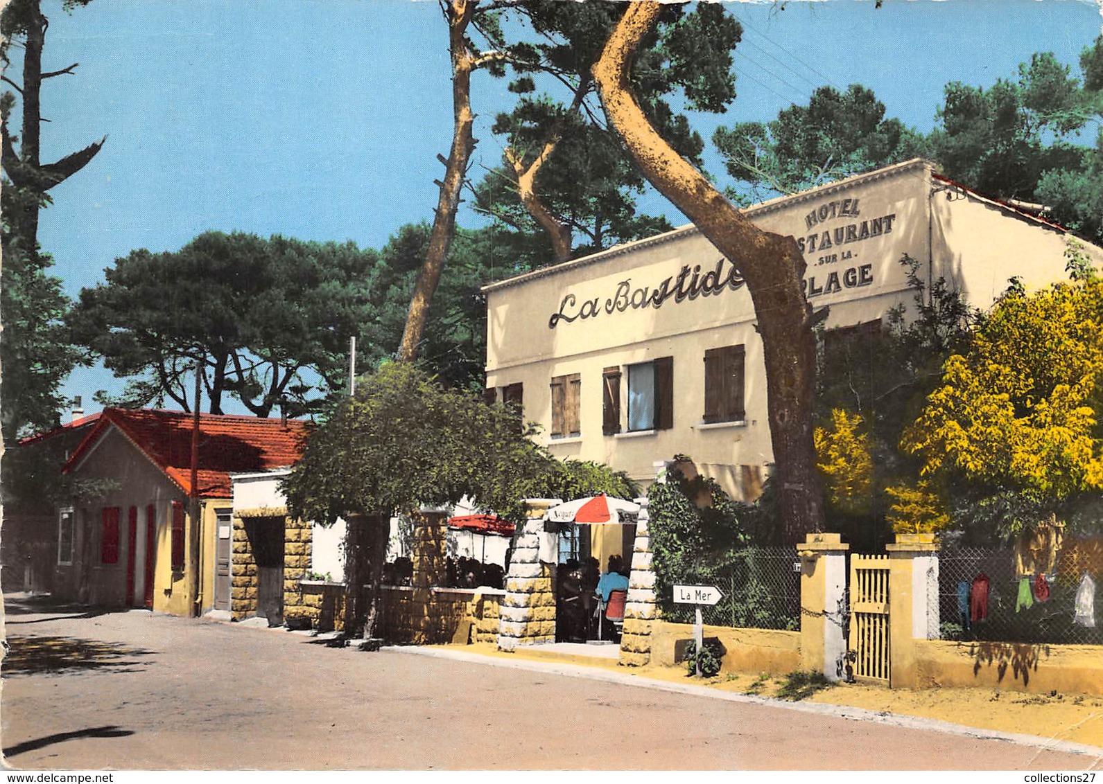 83-LA-CAPTE PAR HYERES- HÔTEL LA BASTIDE" - Otros & Sin Clasificación