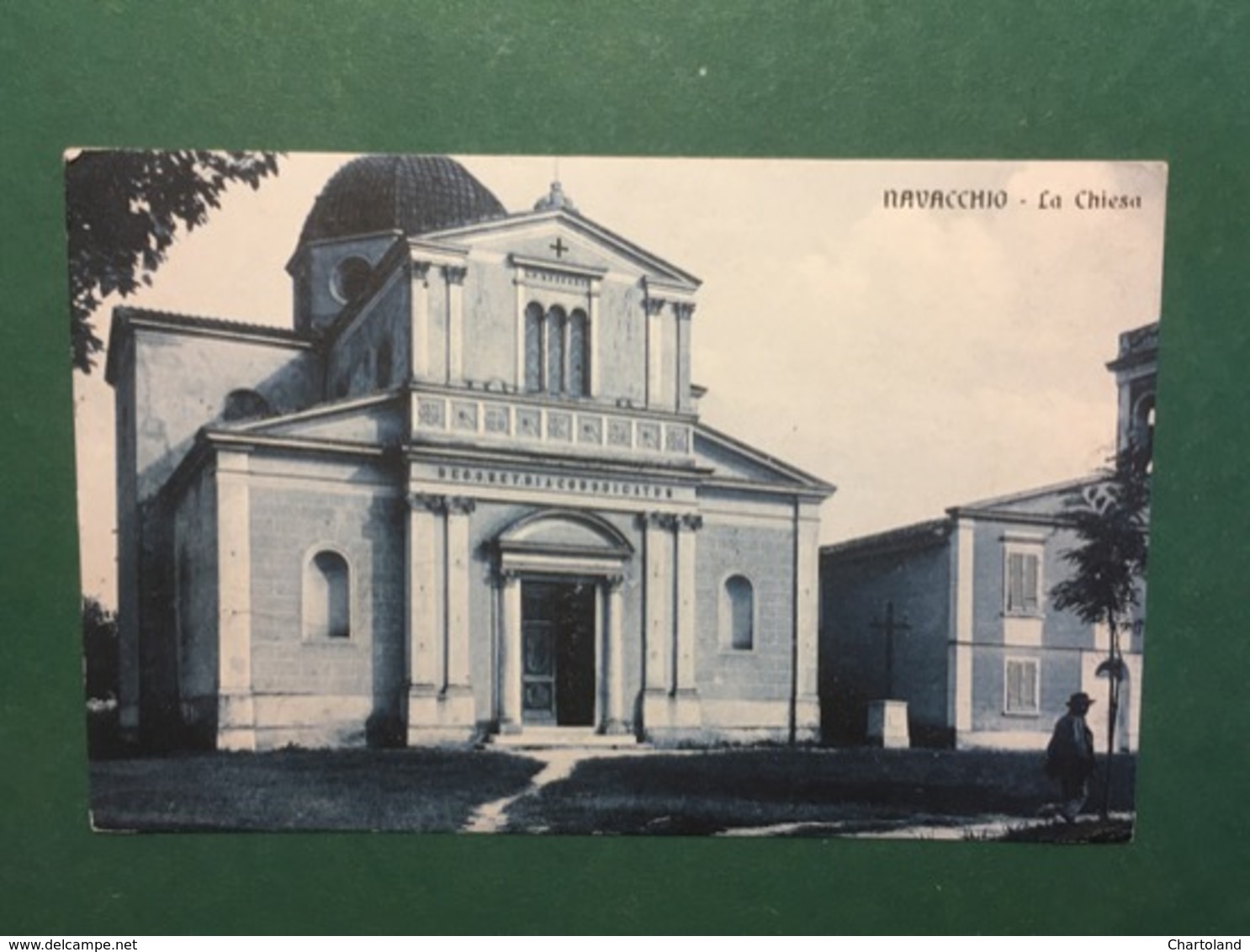 Cartolina Navacchio - LA Chiesa - 1918 - Pisa