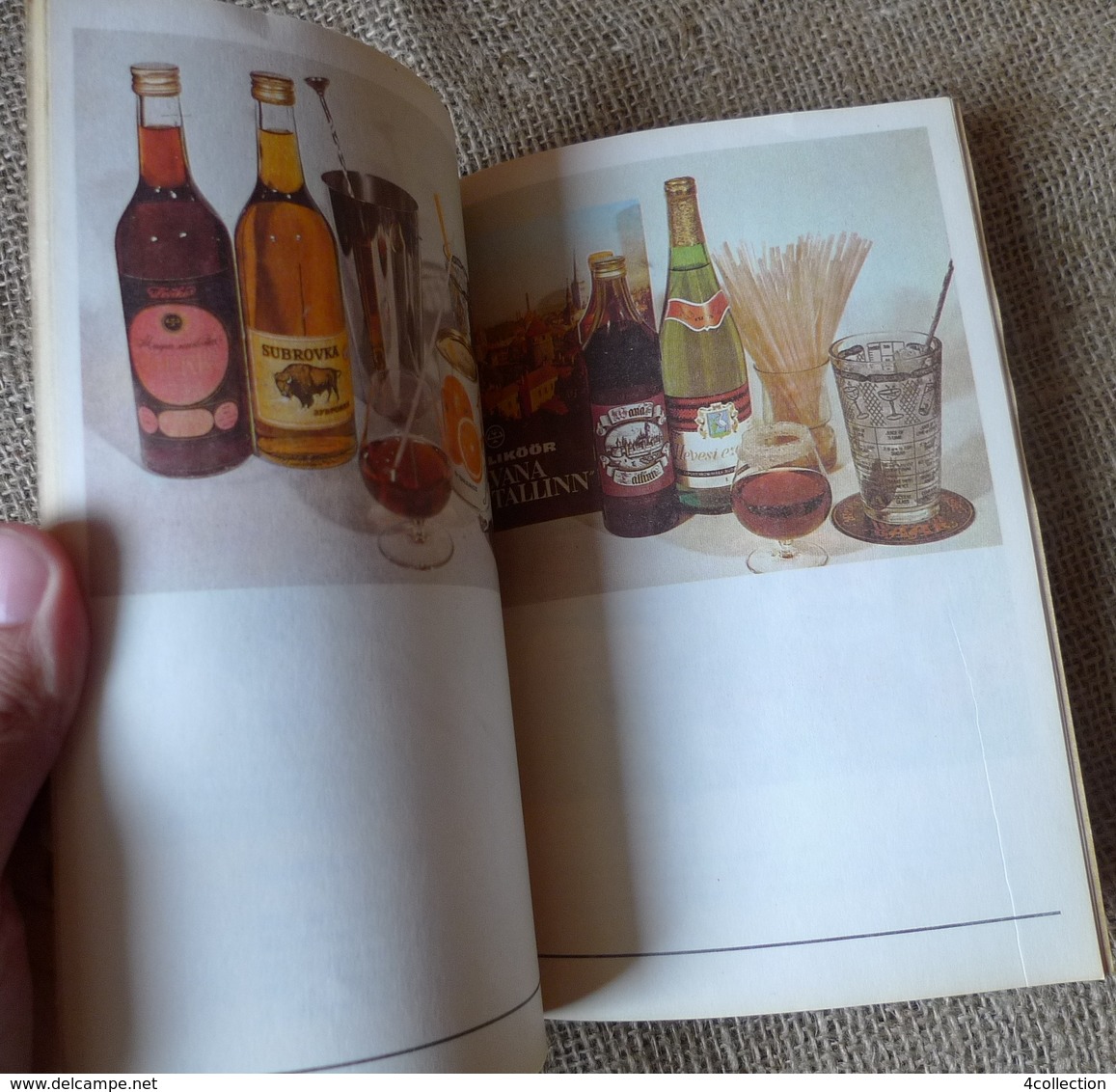 Tallinn Varrak 1991 Cool Evevning Drinks Illustrated Book With Recipes - 32 Pages - Slav Russian Languages - Slawische Sprachen