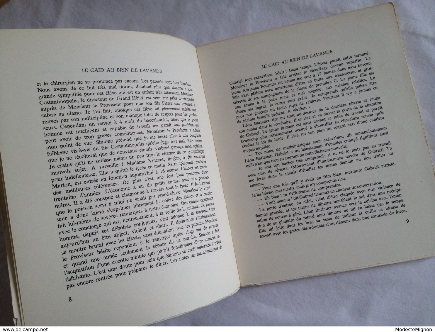 Le Caïd Aux Brins De Lavande Par Adèle Fernandez. Illustrations En Couleurs De Remusat. Eds La Renaissance Du Livre 1963 - Provence - Alpes-du-Sud