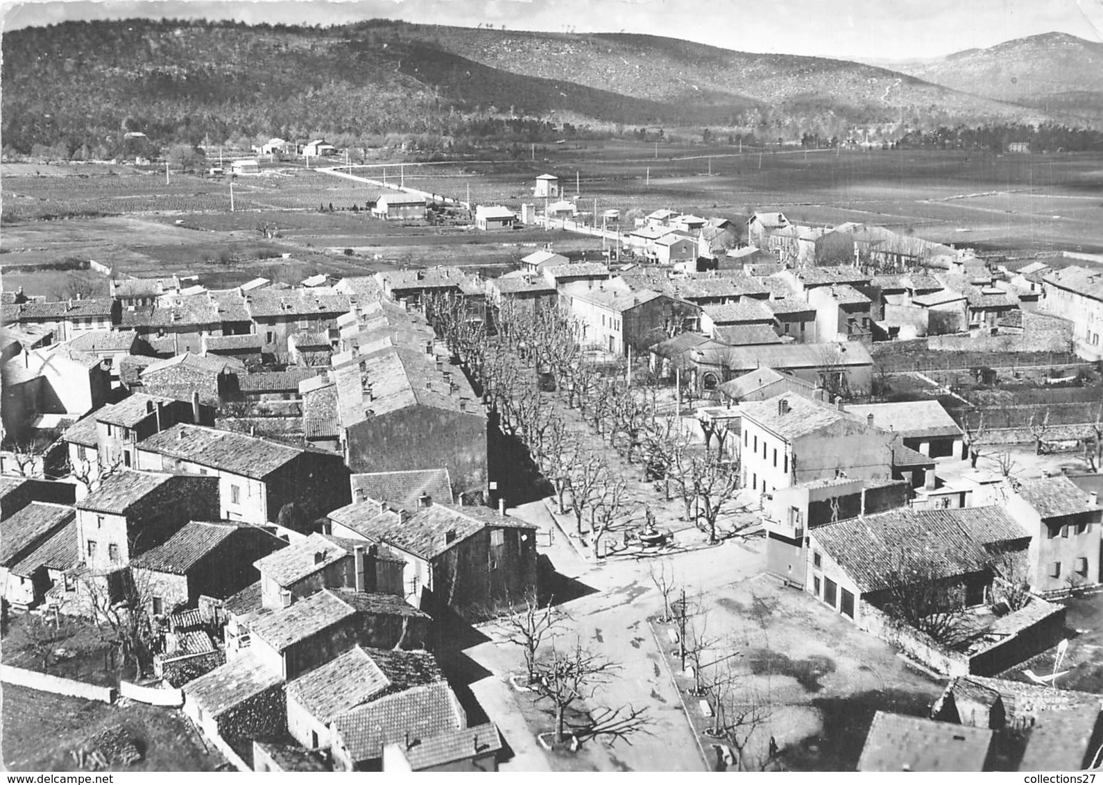 83-NANS-LES-PINS- LE COURS ET VUE GENERALE - Nans-les-Pins