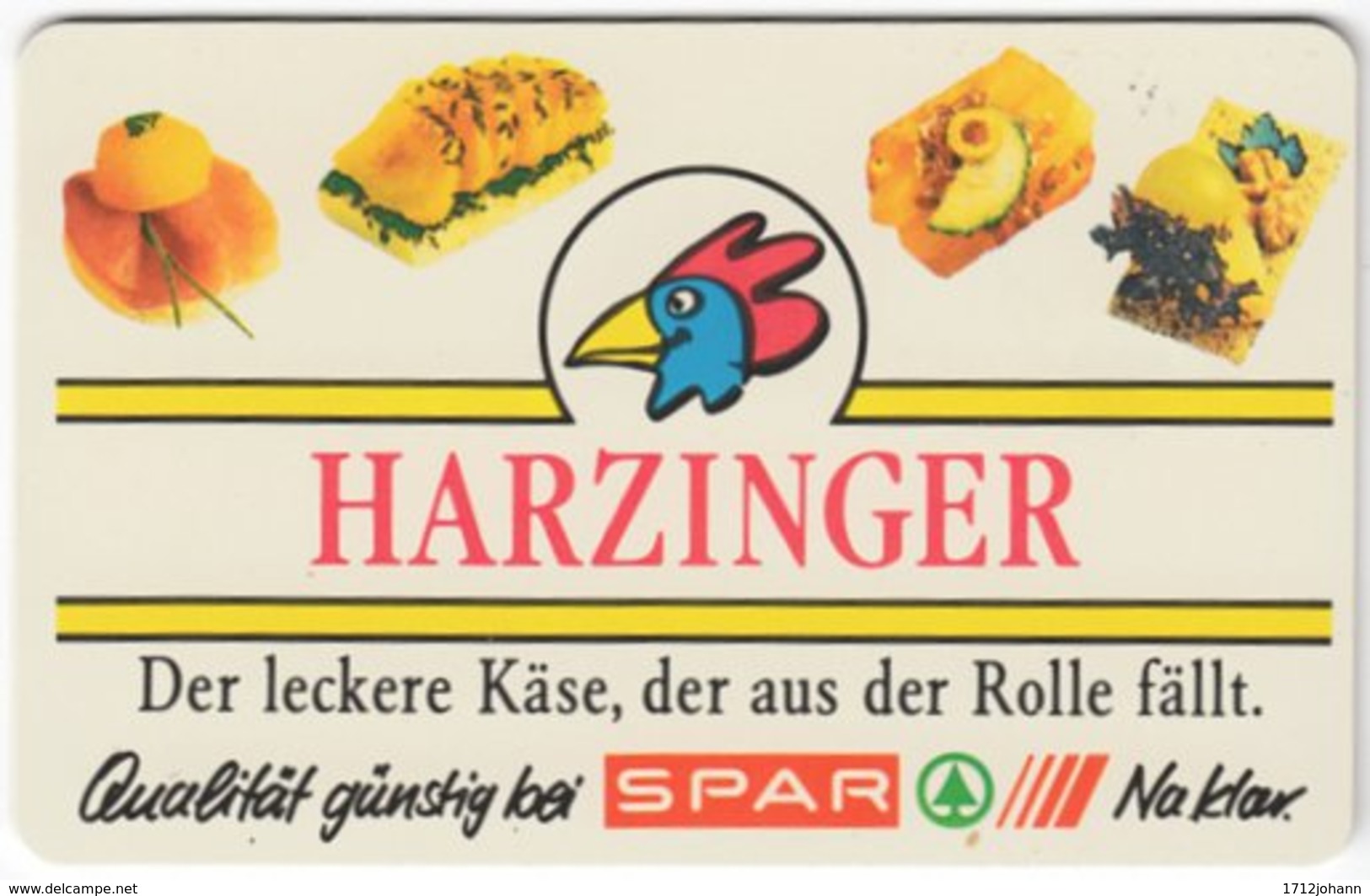 GERMANY K-Serie A-293 - 290 04.93 - Food, Cheese / Traffic, Truck - MINT - K-Series: Kundenserie
