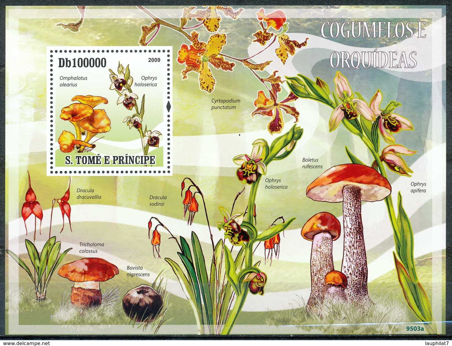 [35283]SUP//**/Mnh-BL - Sao Tome Et Principe - Champignon - Sao Tome Et Principe