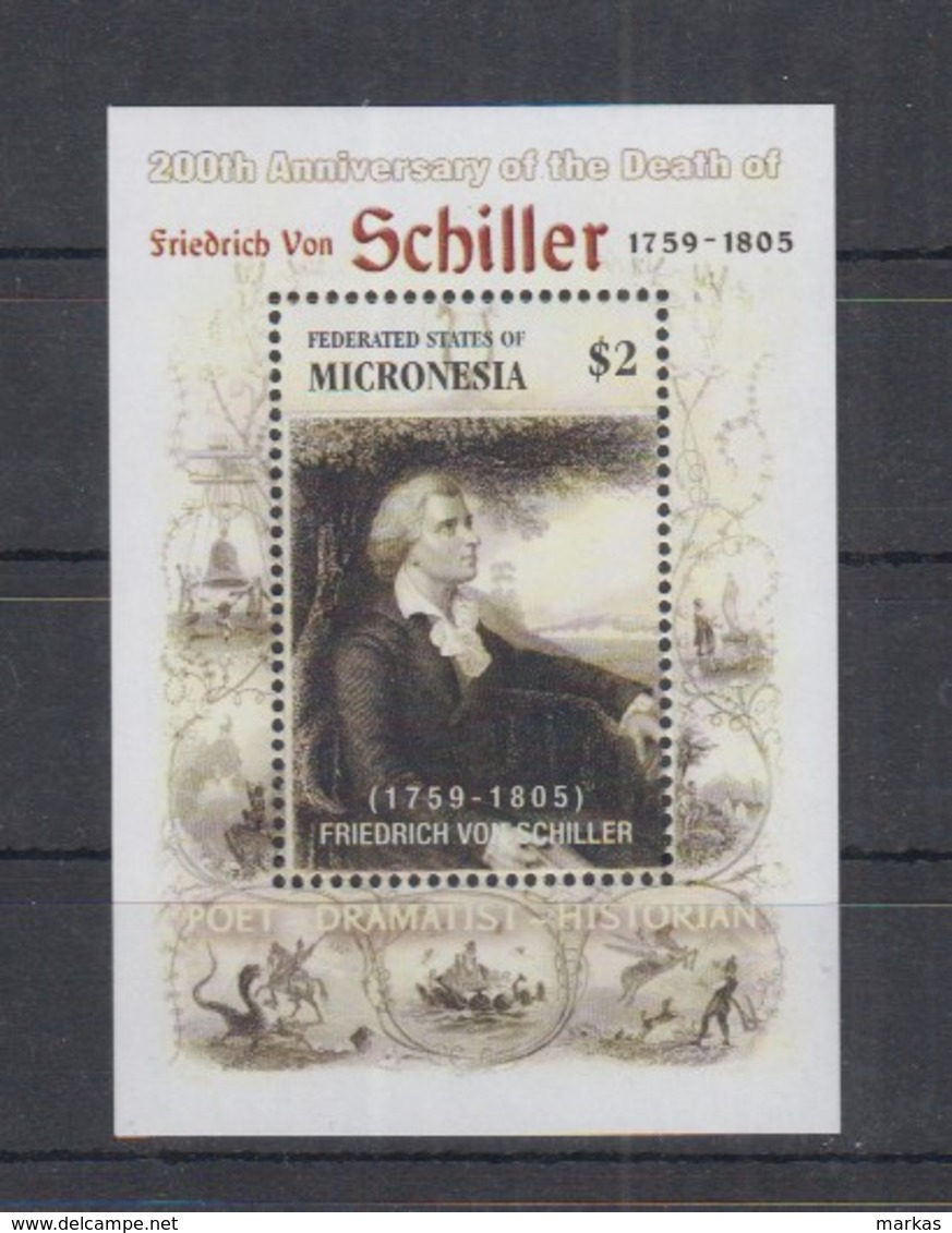 Z249. Micronesia - MNH - Famous People - Friderich Von Schiller - Other & Unclassified