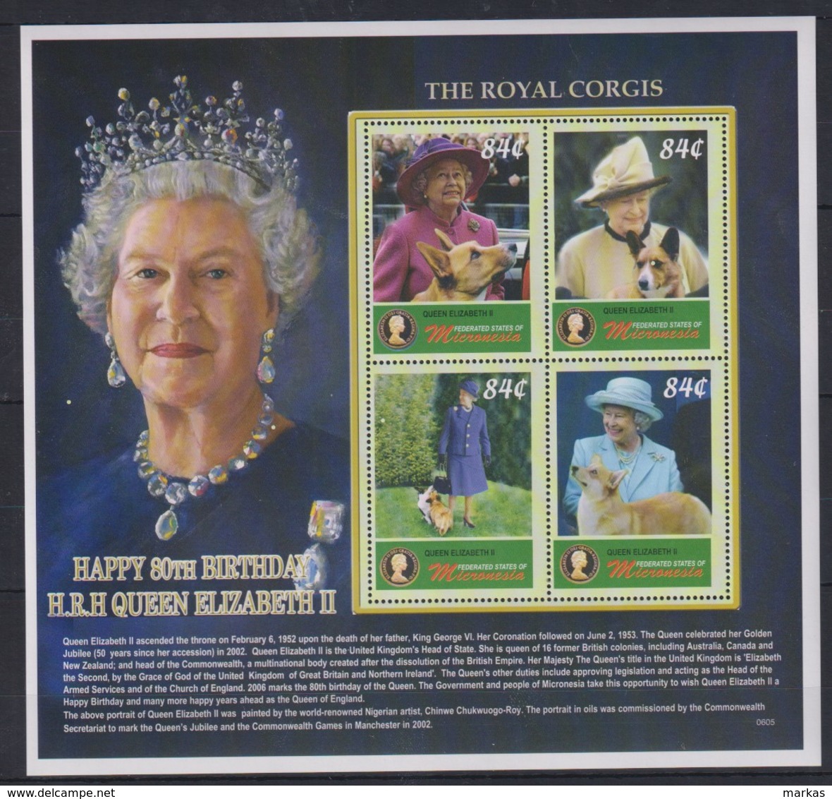 I645. Micronesia - MNH - Famous People - Queen Elizabeth II - Other & Unclassified