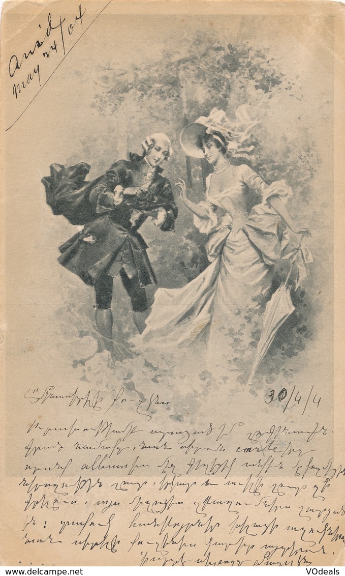 CPA - Thèmes - Illustrateur - 1904 - Couple - Autres & Non Classés