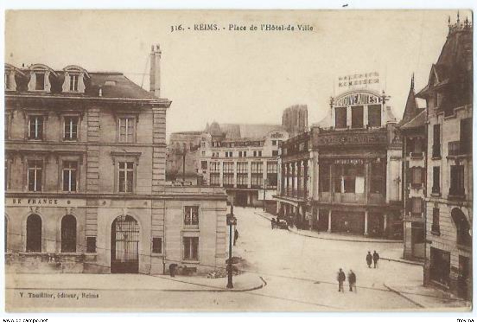 Reims Place De L'hotel De Ville - Reims