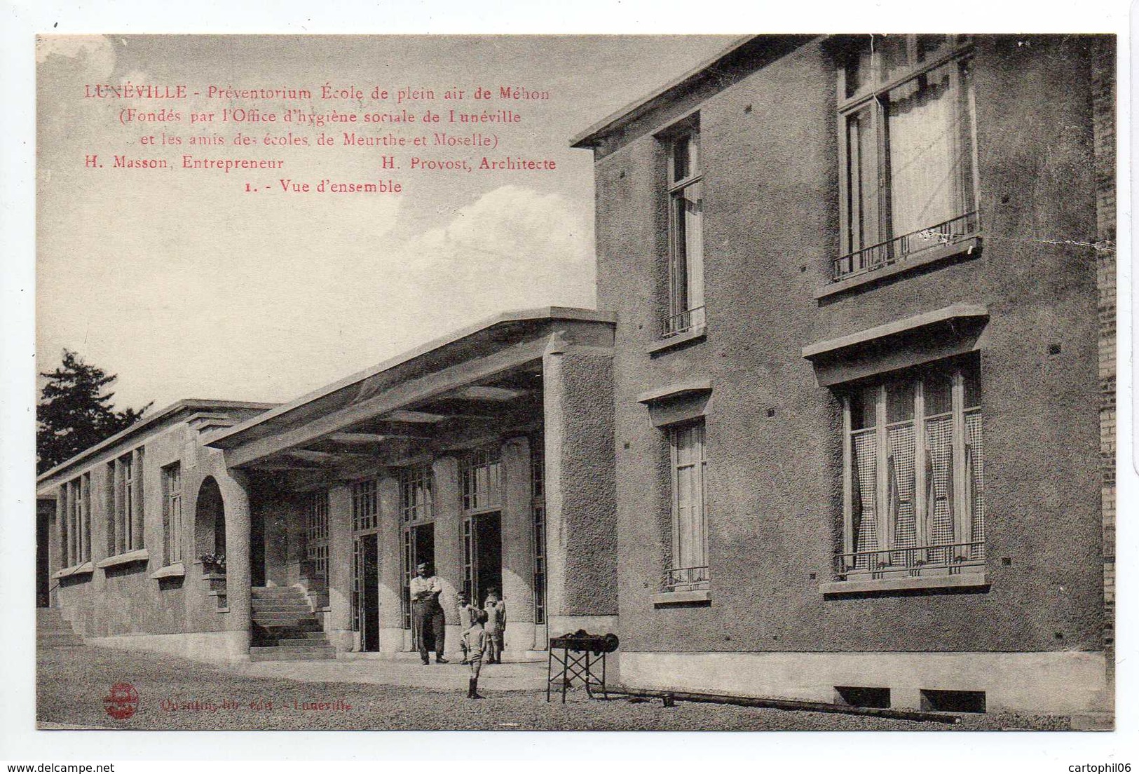 - CPA LUNÉVILLE (54) - Préventorium Ecole De Plein Air De Méhon - Vue D'ensemble - Edition Quantin N° 1 - - Luneville