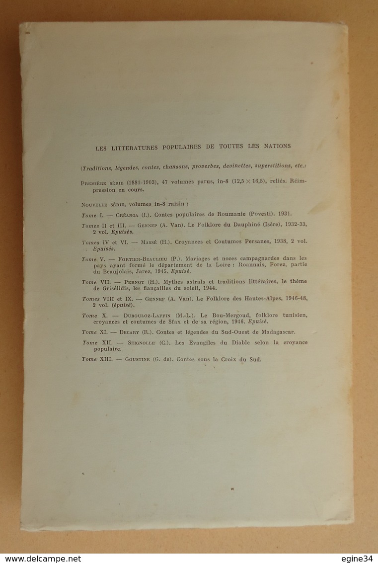 Contes Africains - Giselle De Goustine - Contes Sous La Croix Du Sud - Tome XIII - 1967 - 3 Dessins M. Abauzit - Autres & Non Classés