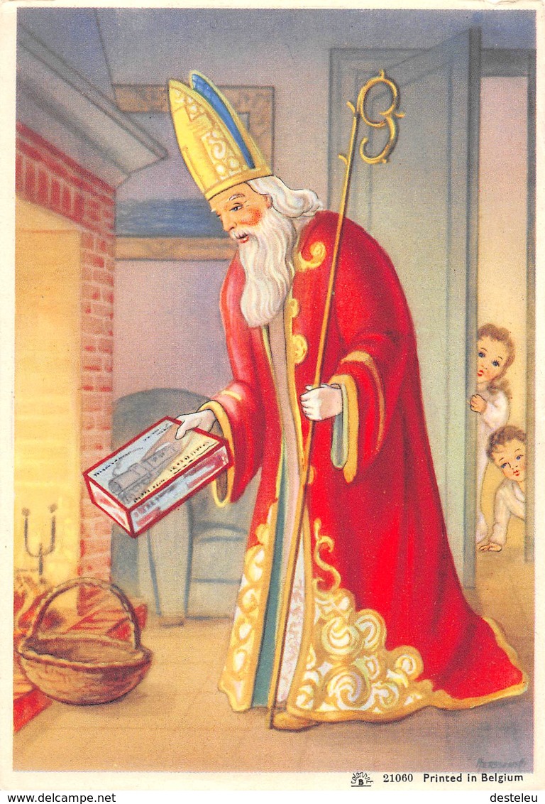 Sinterklaas Santa Claus  21060 No Postcard 10,5 * 15 Cm - Sinterklaas
