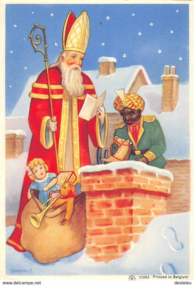 Sinterklaas Santa Claus  21061 No Postcard 10,5 * 15 Cm - Sinterklaas