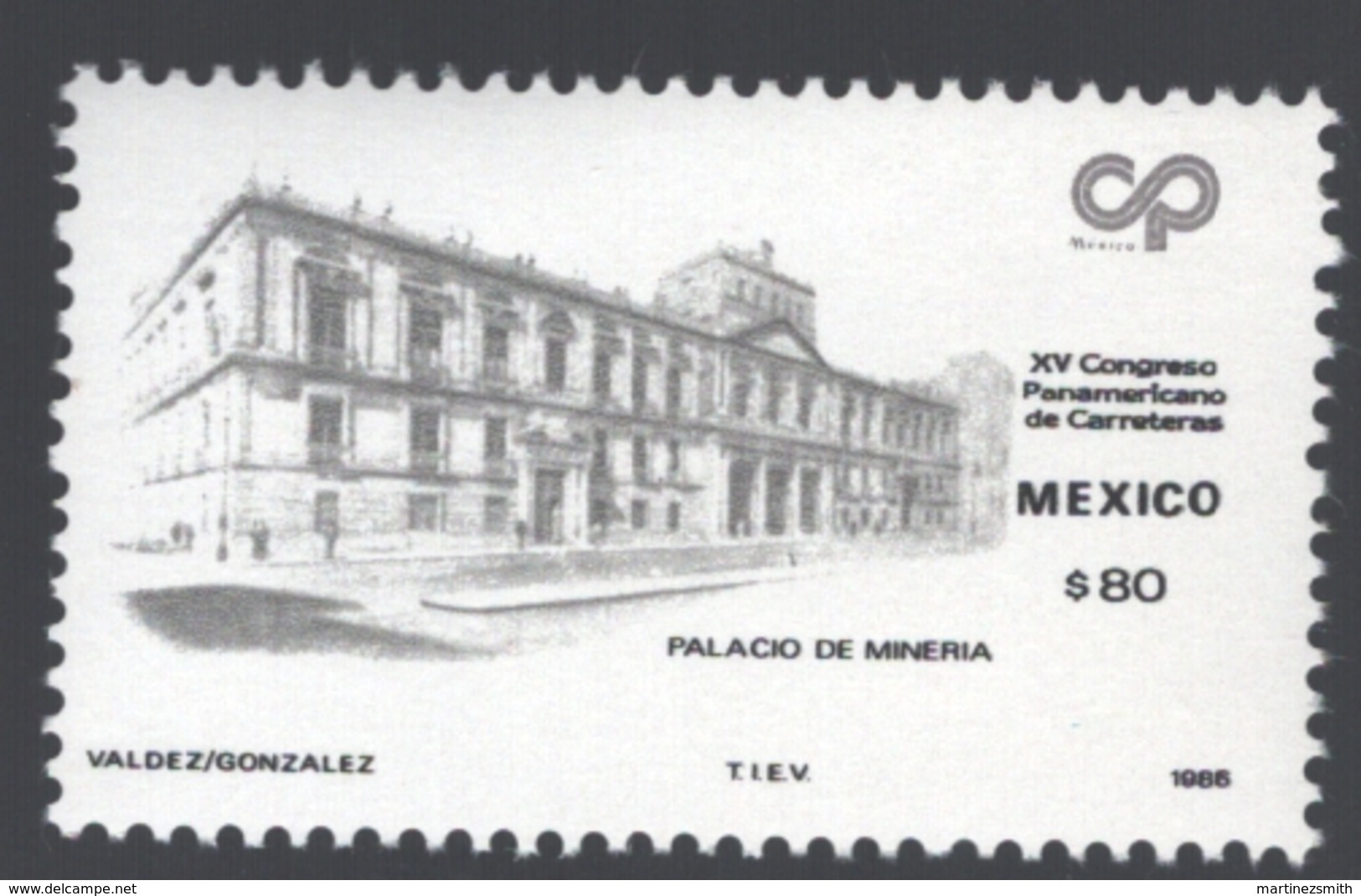 Mexico - Mexique 1986 Yvert 1170, 15th Pan-American Congress Of Roads - MNH - México