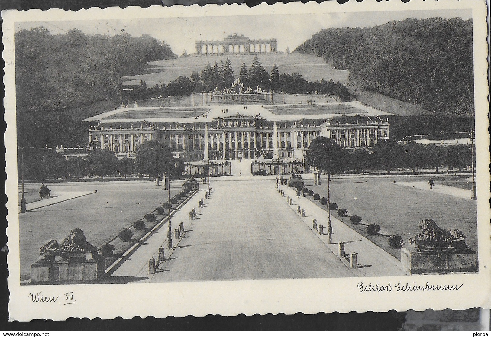 AUSTRIA - 100° FERROVIA AUSTRIACA 35 GR. ISOLATO SU CARTOLINA DA WIEN 27.02.1938 PER LA SVIZZERA - Storia Postale