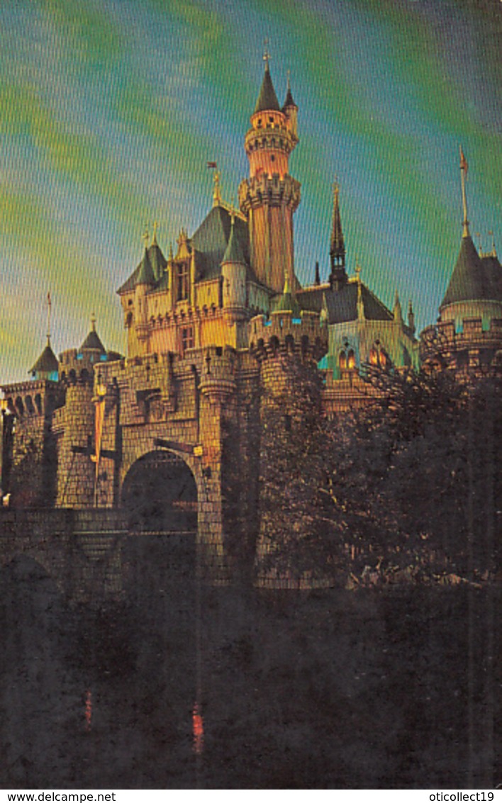 ANAHEIM- DISNEYLAND, SLEEPING BEAUTY CASTLE, BRIDGE - Anaheim