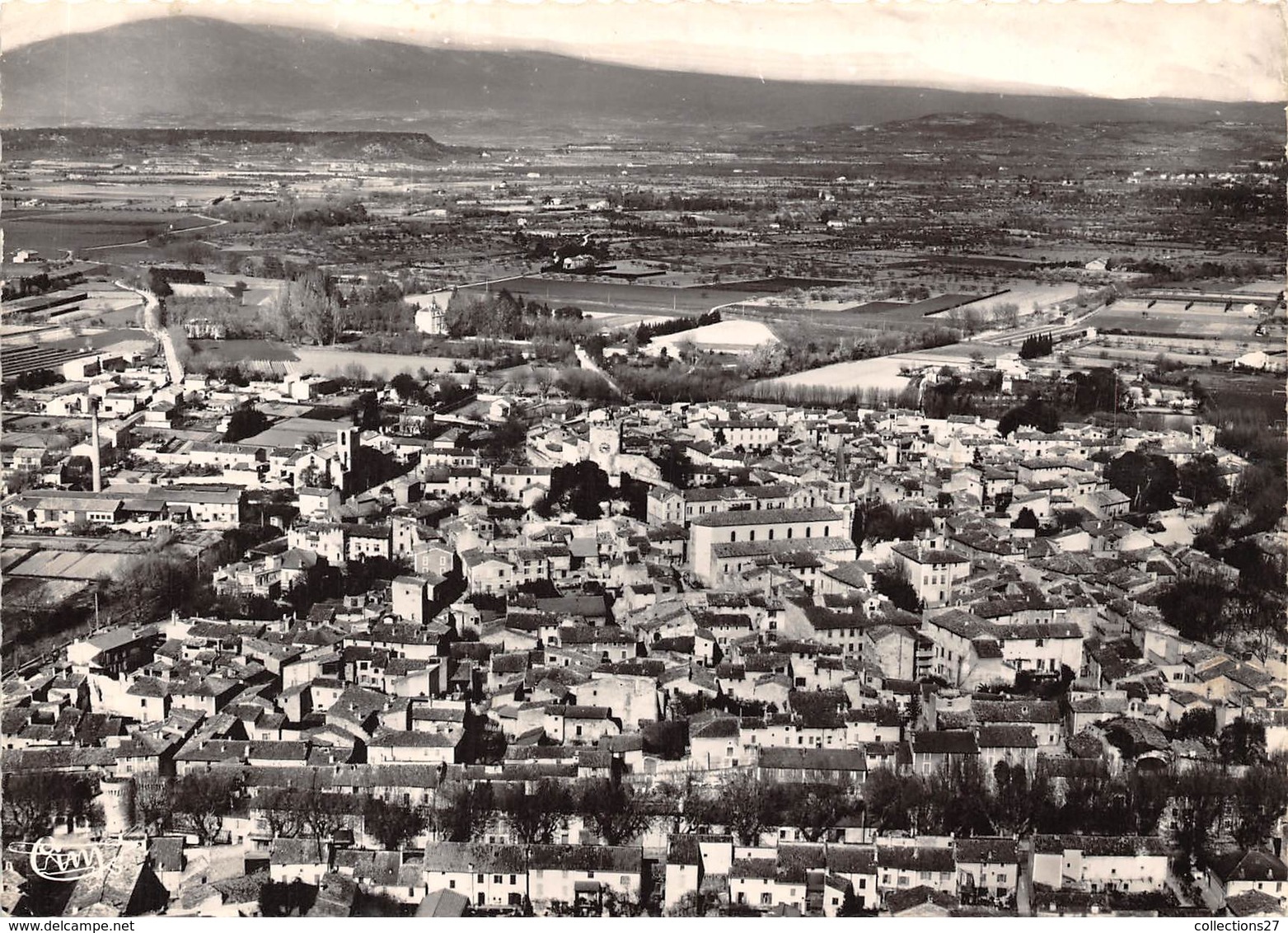 84-PERNES-LES-FONTAINES- VUE PONORAMIQUE AERIENNE - Pernes Les Fontaines