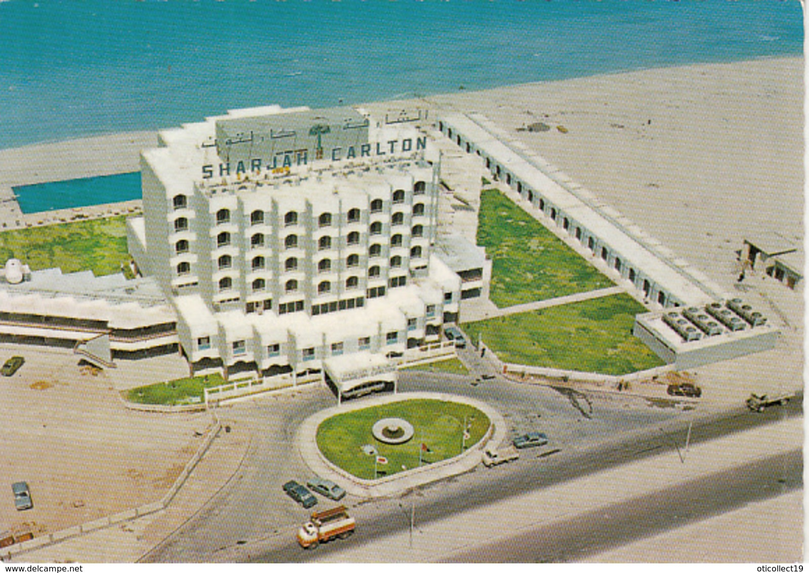 SHARJAH- THE CARLTON HOTEL, CAR, TRUCK, BEACH - Emirati Arabi Uniti