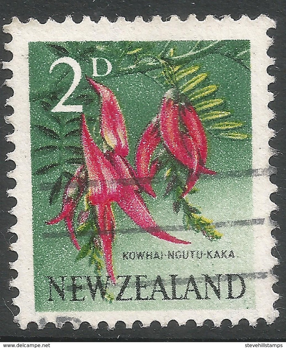 New Zealand. 1960-66 Definitives. 2d Used. SG 783 - Used Stamps