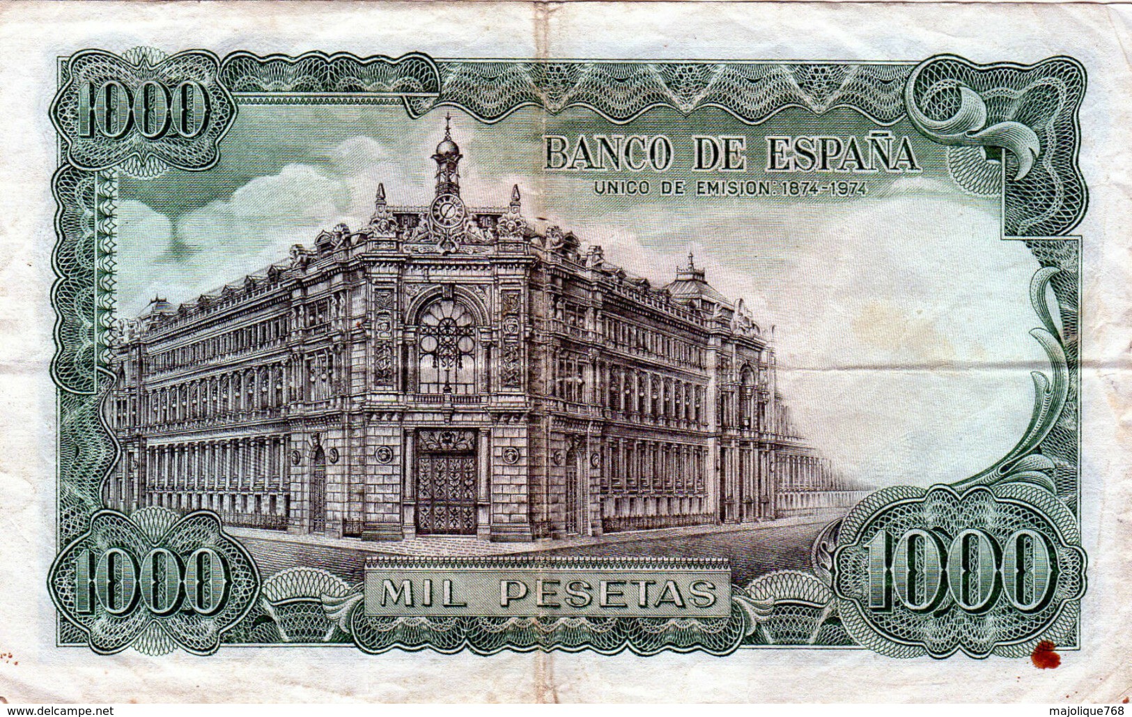 Billet De 1000 Pesetas - Espagne En T B - Le 17 Septembre 1971 - - 1000 Peseten