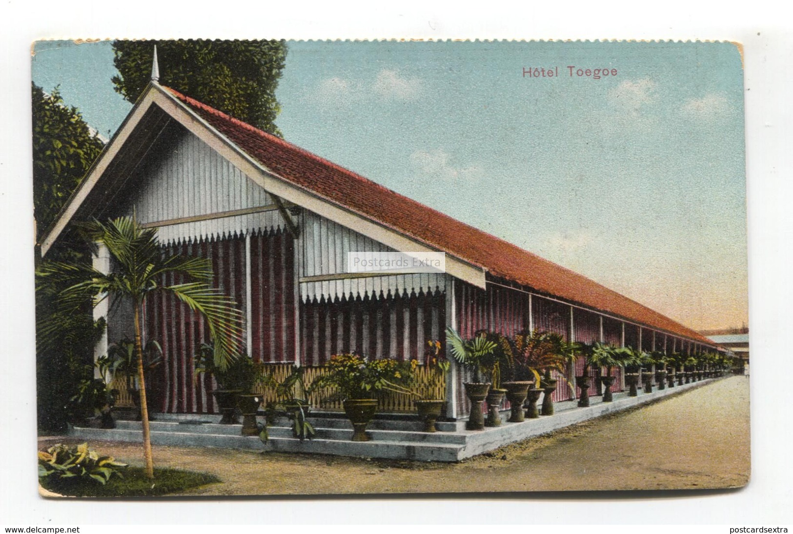 Indonesia - Hotel Toegoe - Old Postcard, Published At Batavia-Soerabaya - Indonesia