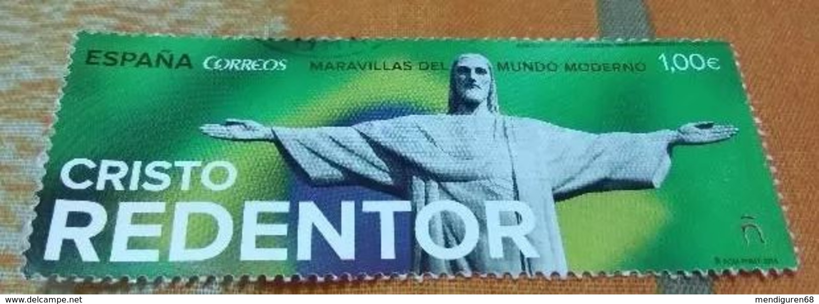 ESPAGNE SPANIEN SPAIN ESPAÑA 2015 WORLD HERITAGE El Cristo Redentor RIO JANEIRO USED ED 4997 MI 5008 YT 4713 SC 4072 - Usados