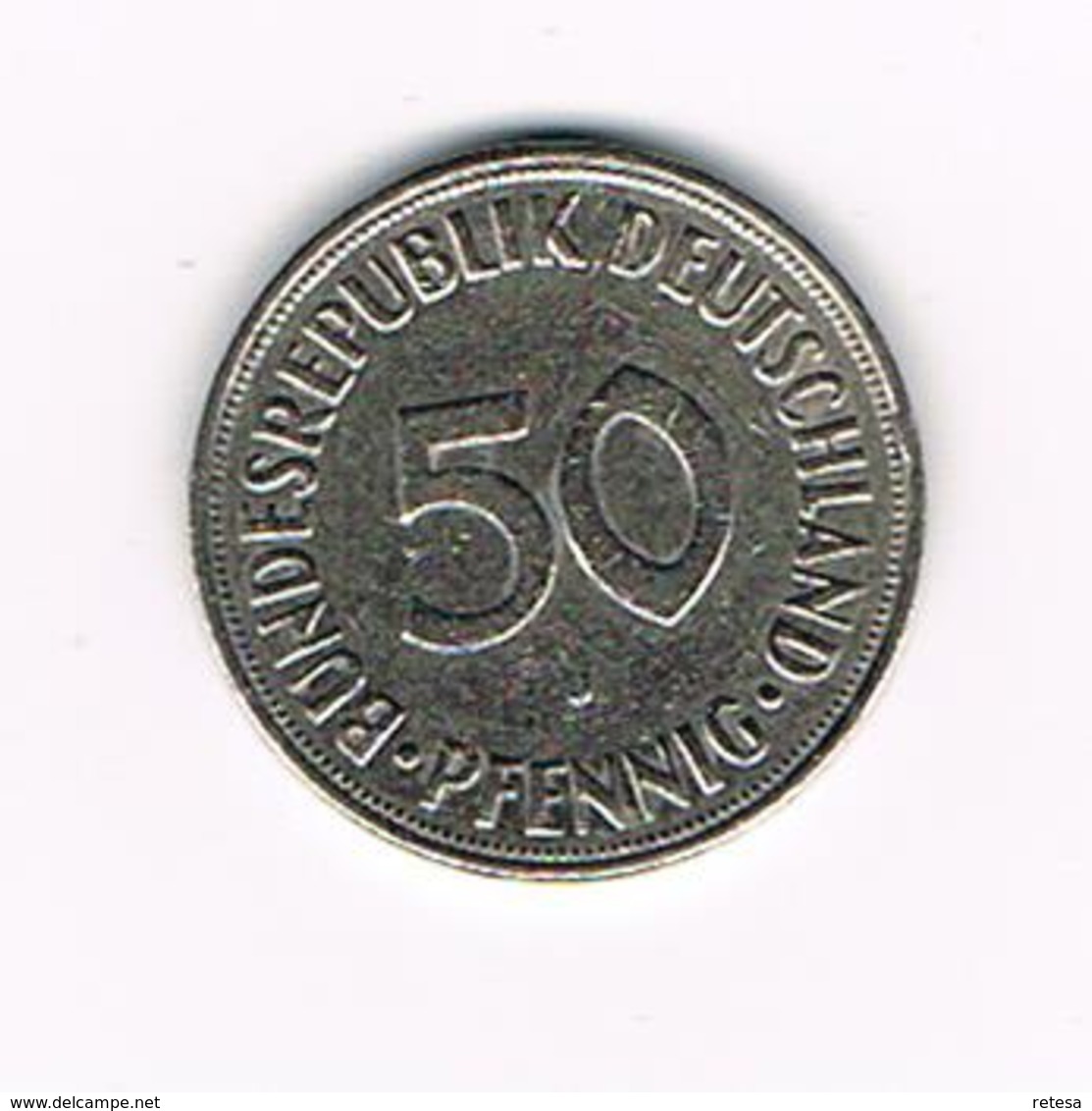 //  DUITSLAND 50 PFENNIG  1973 J - 50 Pfennig