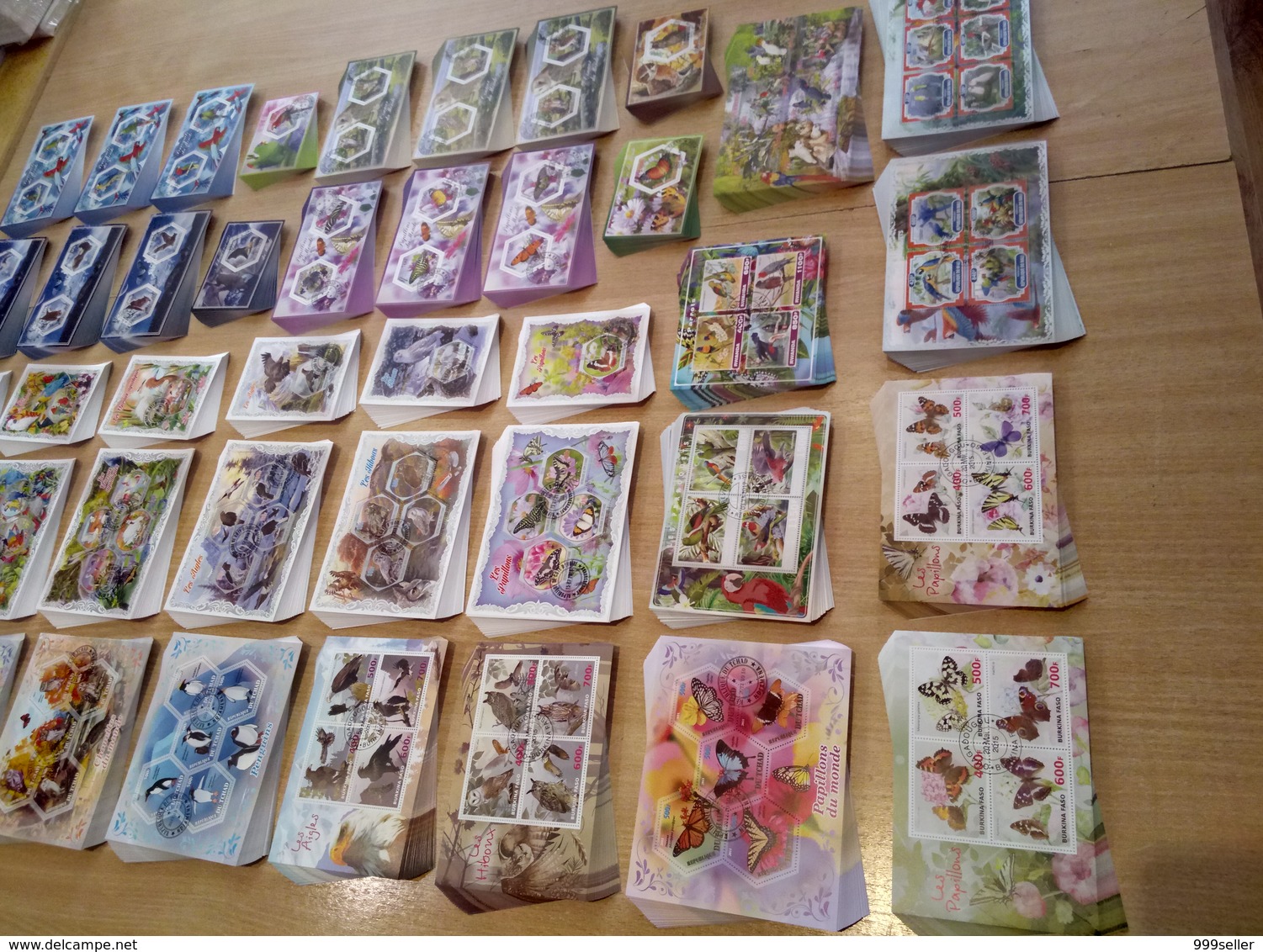 RECENT 2014-2018 wholesale 42 different s\sheets BIRDS BUTTERFLIES (free shipping w\w)