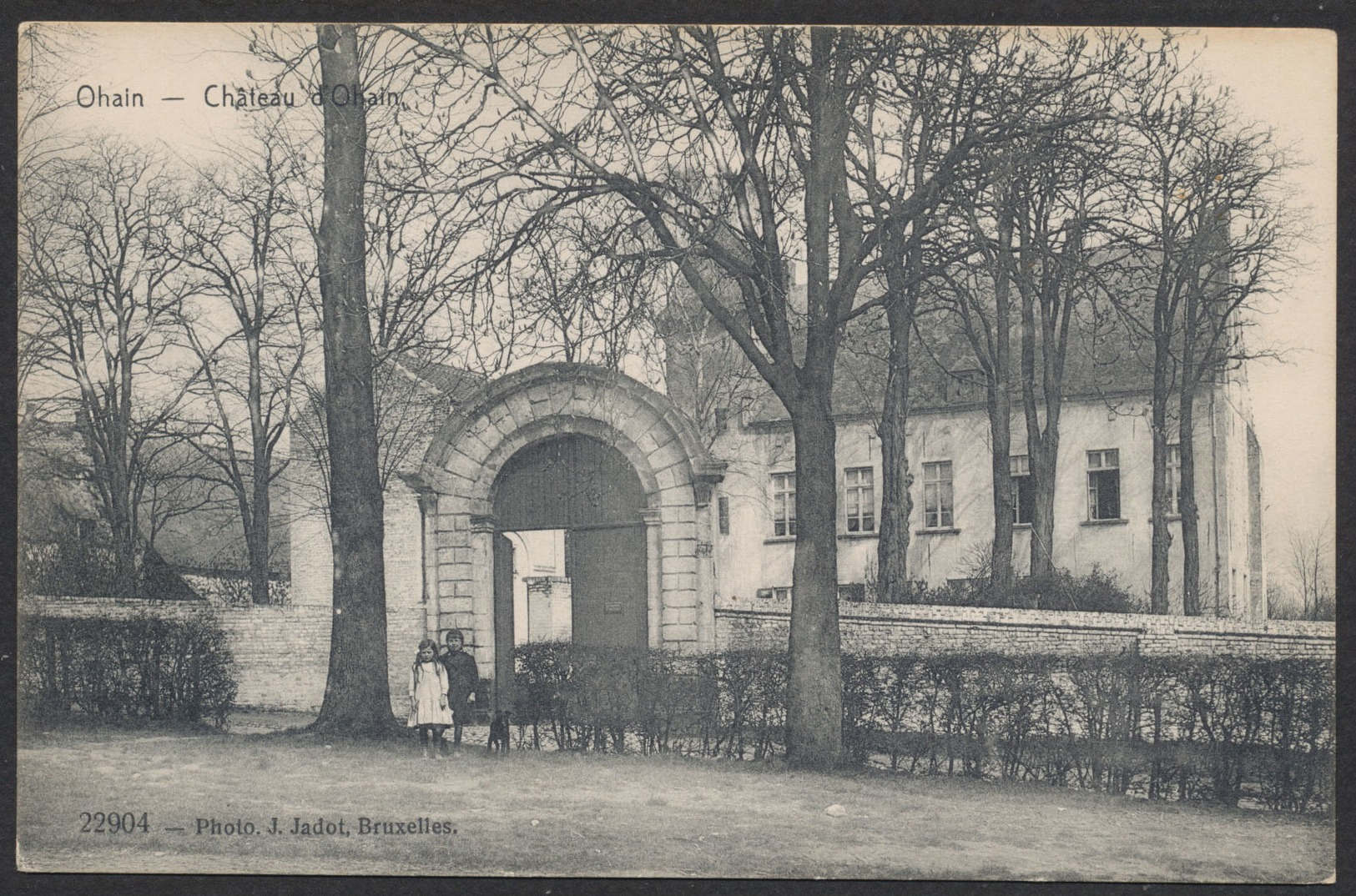 Carte Postale - Ohain : Chateau (22904 Photo J. Jadot) / Neuve. - Lasne