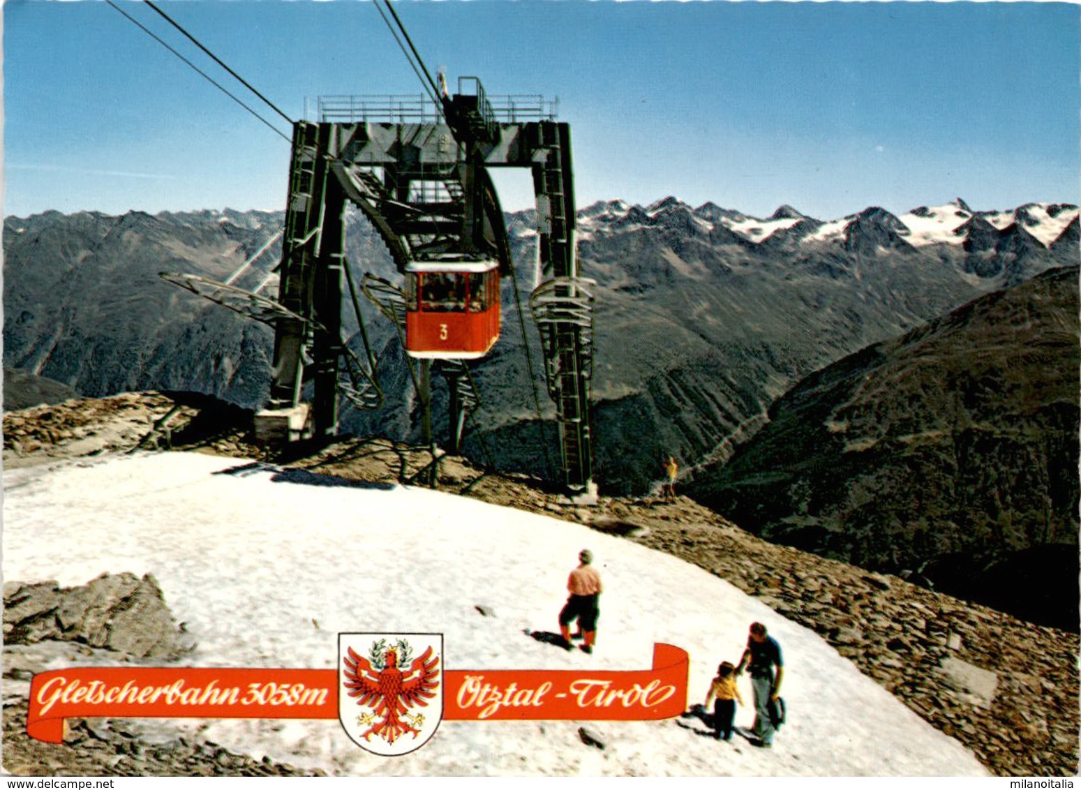 Bergstation Der Ötztaler Gletscherbahn Mit Blick Auf Die Stubaier Alpen Und Zuckerhütl, Ötztal, Tirol (3/57) - Sölden