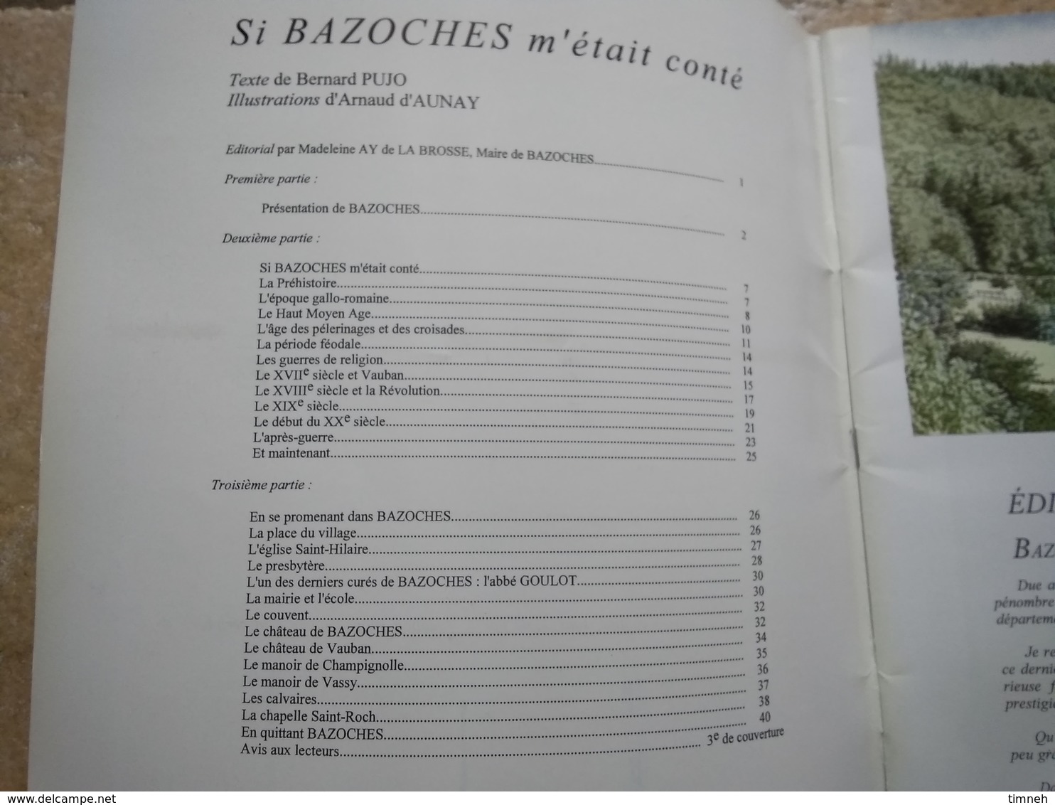 CAMOSINE N°82 - Si Bazoches M'était Conté - PUJO/illustrations D'AUNAY Les Annales Du Pays Nivernais 1995 - Bourgogne