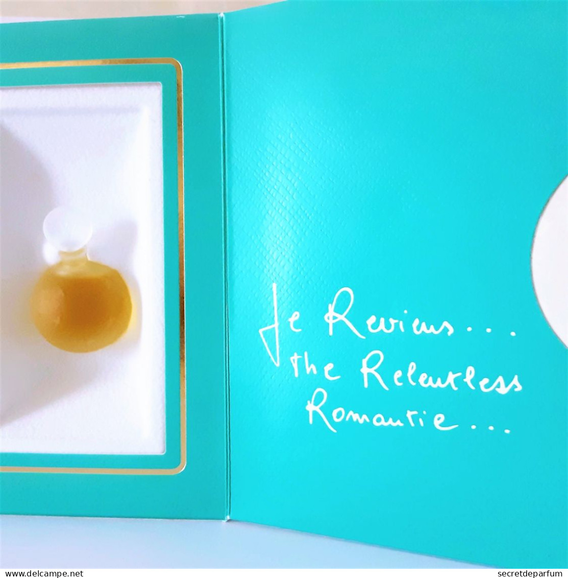 Miniatures De Parfum JE REVIENS   De WORTH   EDP   7 Ml  + BOITE COFFRET - Miniatures Femmes (avec Boite)