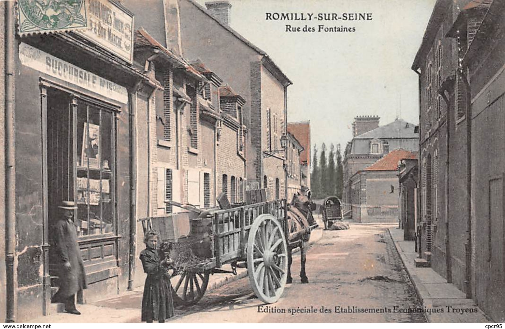 10.n°56690.romilly Sur Seine.rue Des Fontaines - Romilly-sur-Seine