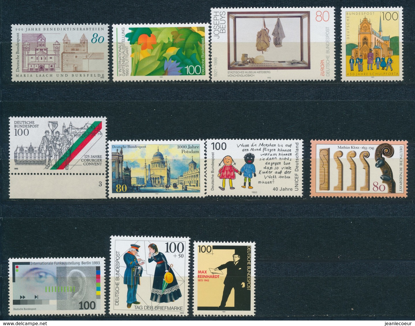 Duitsland/Germany/Allemagne/Deutschland 1990<>1993 Mi: 1445<>1703 27x (PF/MNH/Neuf Sans Ch/nuovo Senza C./**)(4427) - Unused Stamps