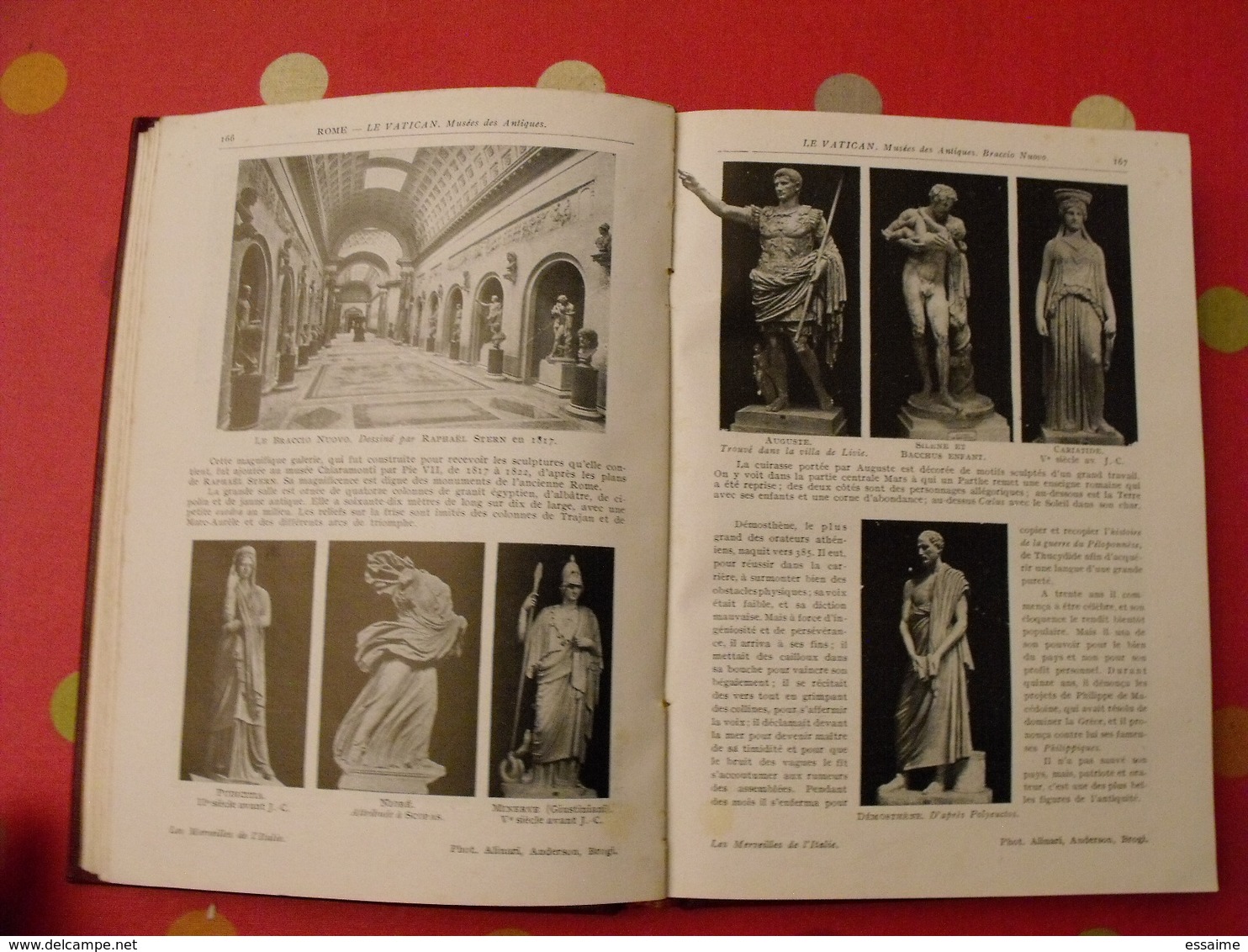 Rome. Les Merveilles De L'italie. 1045 Illustrations. Sd Vers 1950. Couverture En Relief (Vatican) - Ohne Zuordnung