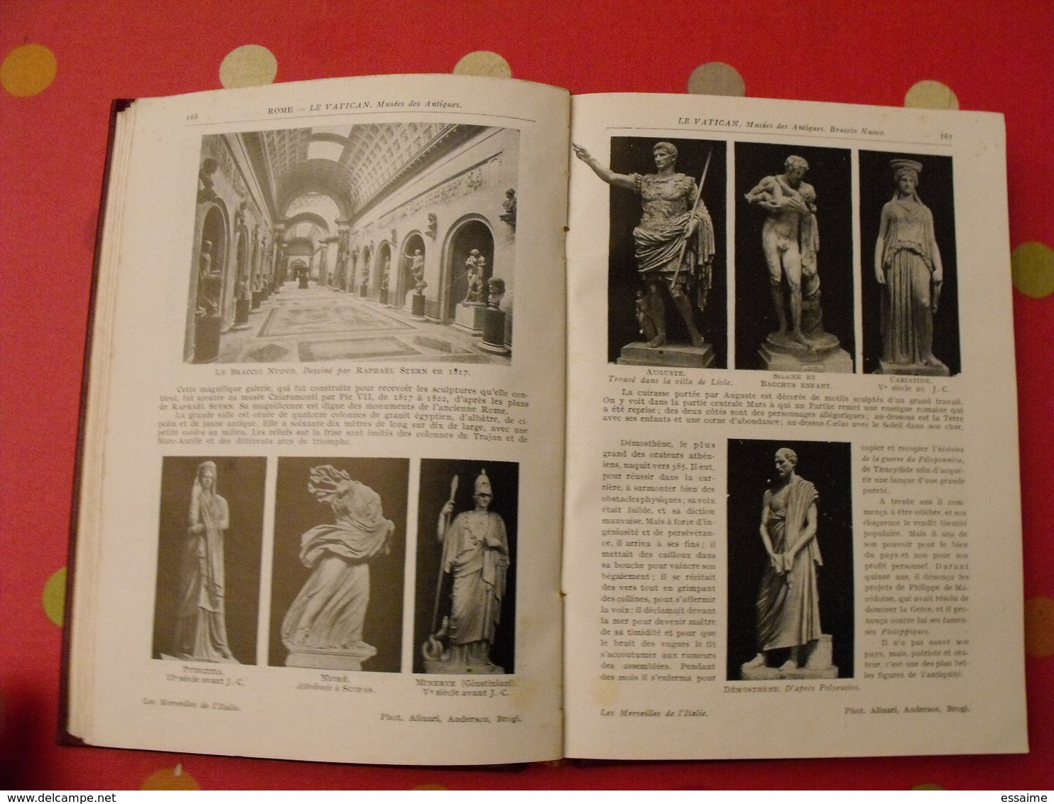 Rome. Les Merveilles De L'italie. 1045 Illustrations. Sd Vers 1950. Couverture En Relief (Vatican) - Unclassified