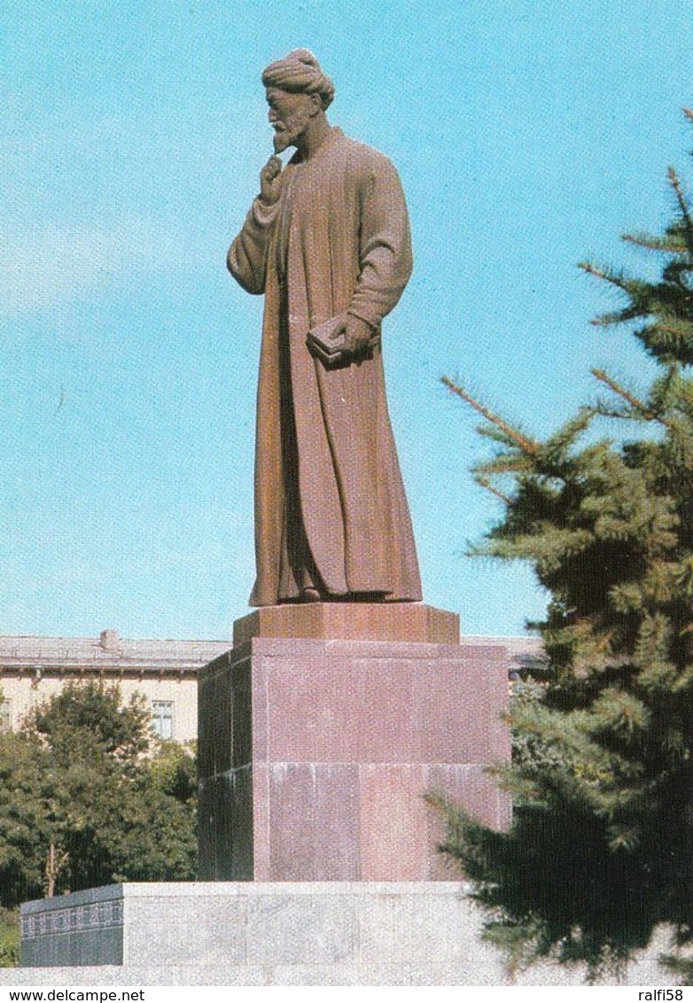 1 AK Usbekistan * Taschkent - Denkmal Für Alischer Nawoi - Er Lebte Im 15. Jahrhundert * - Uzbekistan