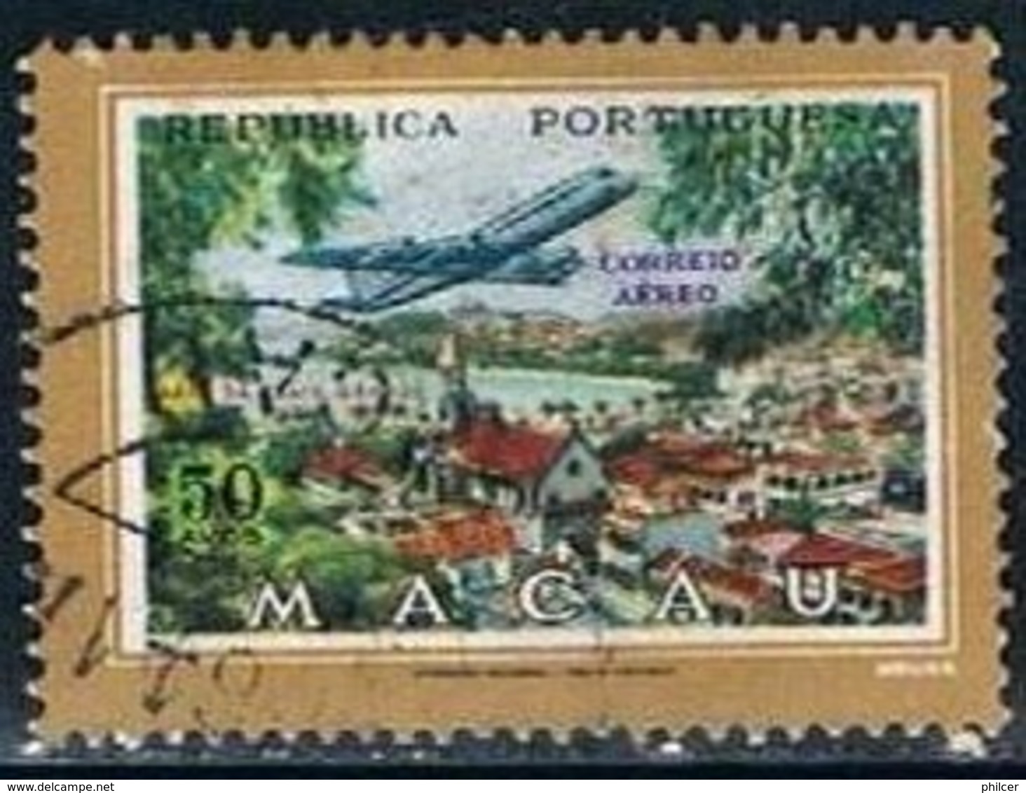 Macau, 1960, # 16, Correio Aéreo, Used - Usados