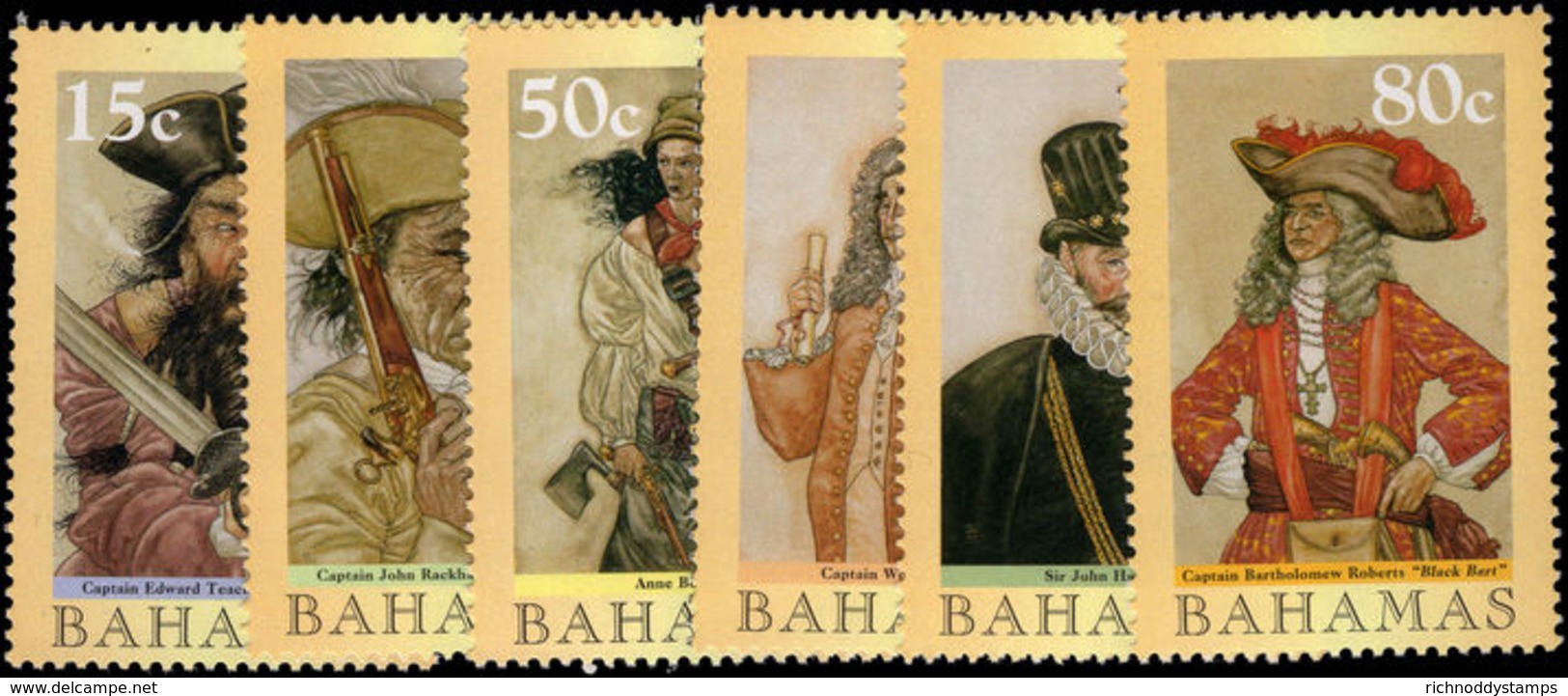 Bahamas 2003 Pirates Unmounted Mint. - Bahamas (1973-...)