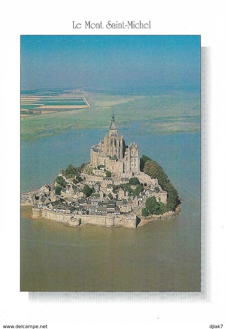 50 Le Mont Saint Michel Façade Est (2 Scans) - Le Mont Saint Michel