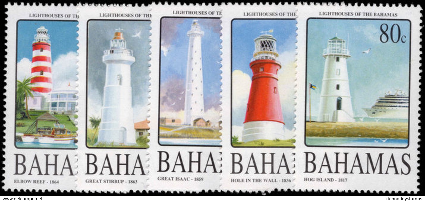 Bahamas 2004 Lighthouses Unmounted Mint. - Bahamas (1973-...)