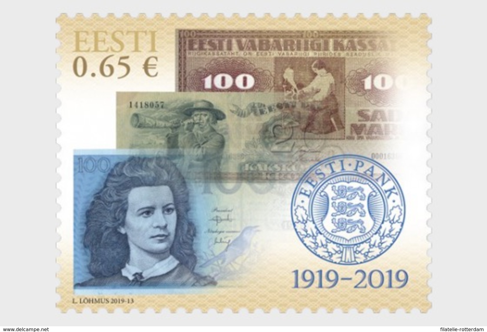 Estland / Estonia - Postfris / MNH - 100 Jaar Centrale Bank 2019 - Estland