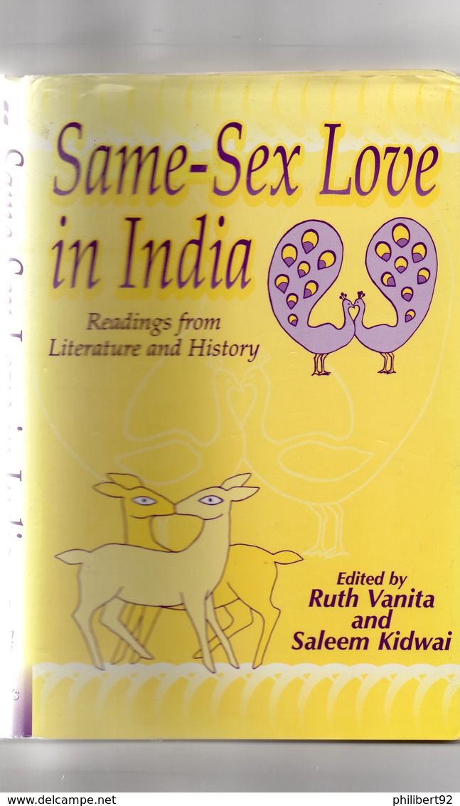 Ruth Vanita And Saleem Kidwai Same-Sex Love In India Readings From Literature And History. - Asiática