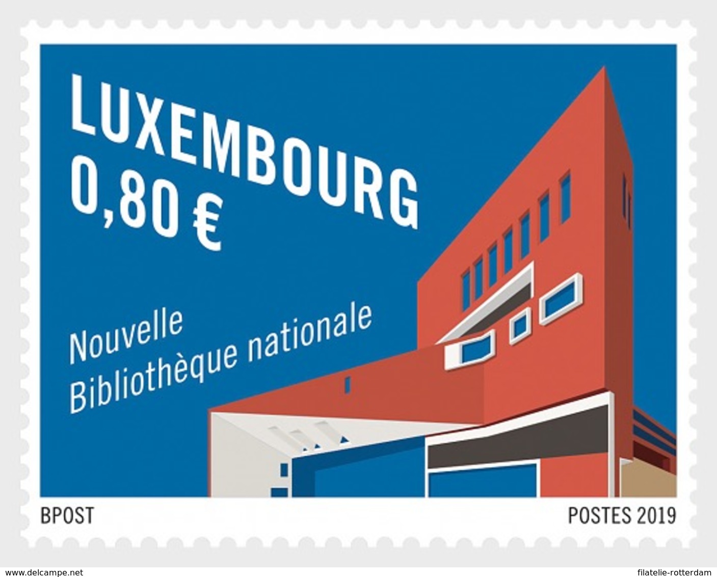 Luxemburg / Luxembourg - Postfris / MNH - Nationale Bibliotheek 2019 - Nuevos