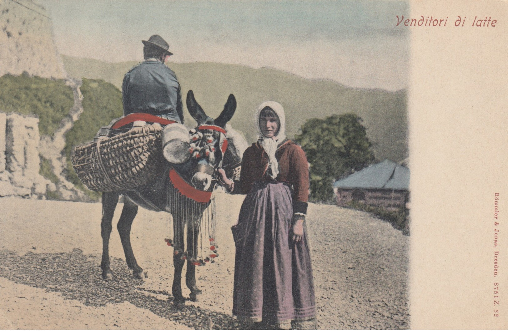 Venditori Di Latte , Italy , 00-10s ; Donkey - Other & Unclassified