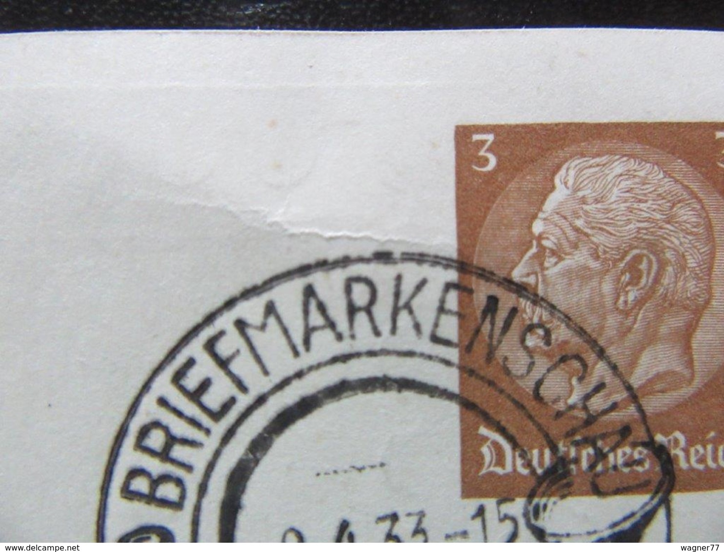 Postkarte Briefmarkenschau Dresden 1933 Gelaufen - Briefe U. Dokumente