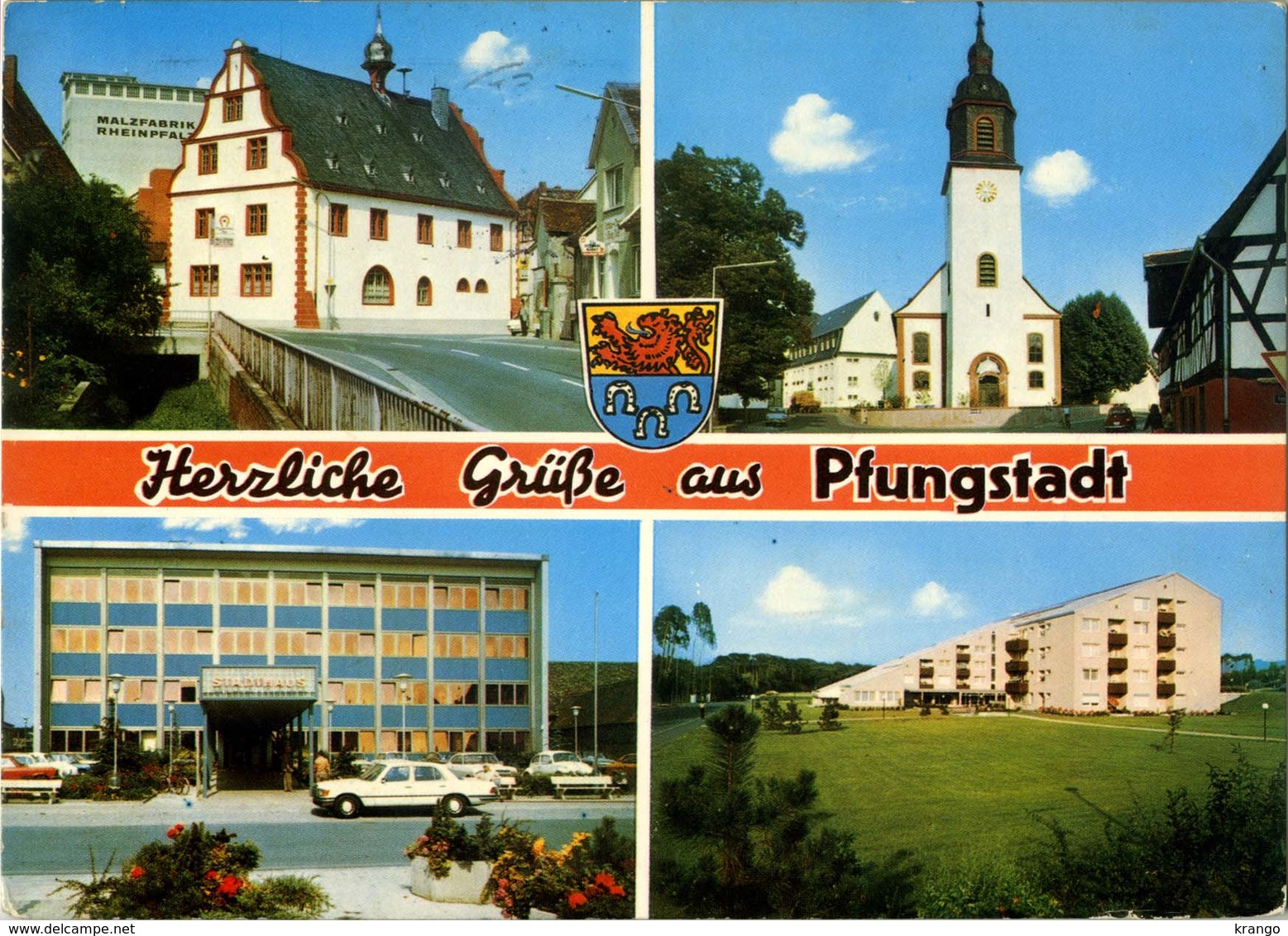 Germany (Deutschland) - Pfungstadt (Hesse) - Multi View, Mehrfachbild Ansicht - Pfungstadt