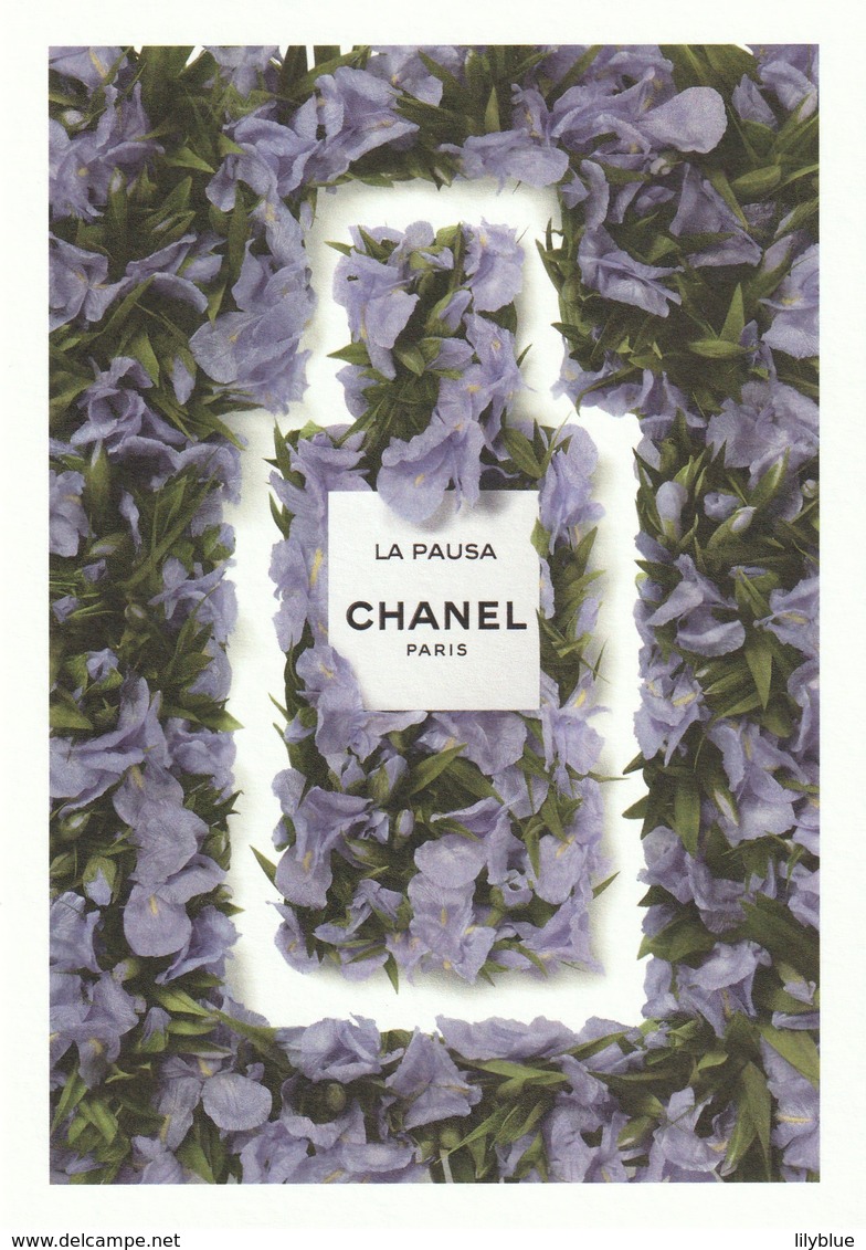 CHANEL   Dans Les Champs De CHANEL   Grande Belle Carte  (17 / 12 Cm ) **La PAUSA ** R V / - Modern (from 1961)