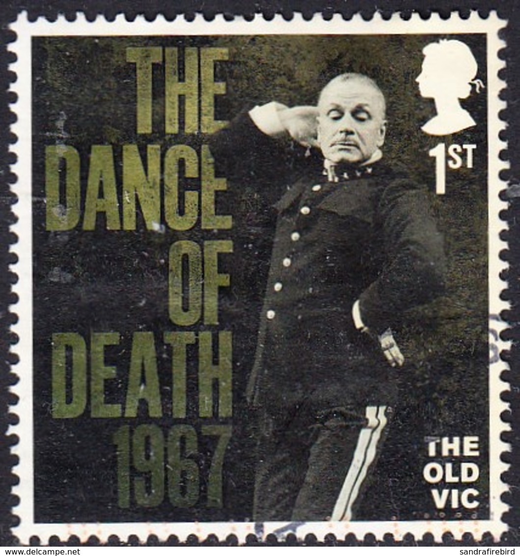 2018  The Old Vic Bicentenary - The Dance Of Death 1967 1st SG4125 - Used Stamps