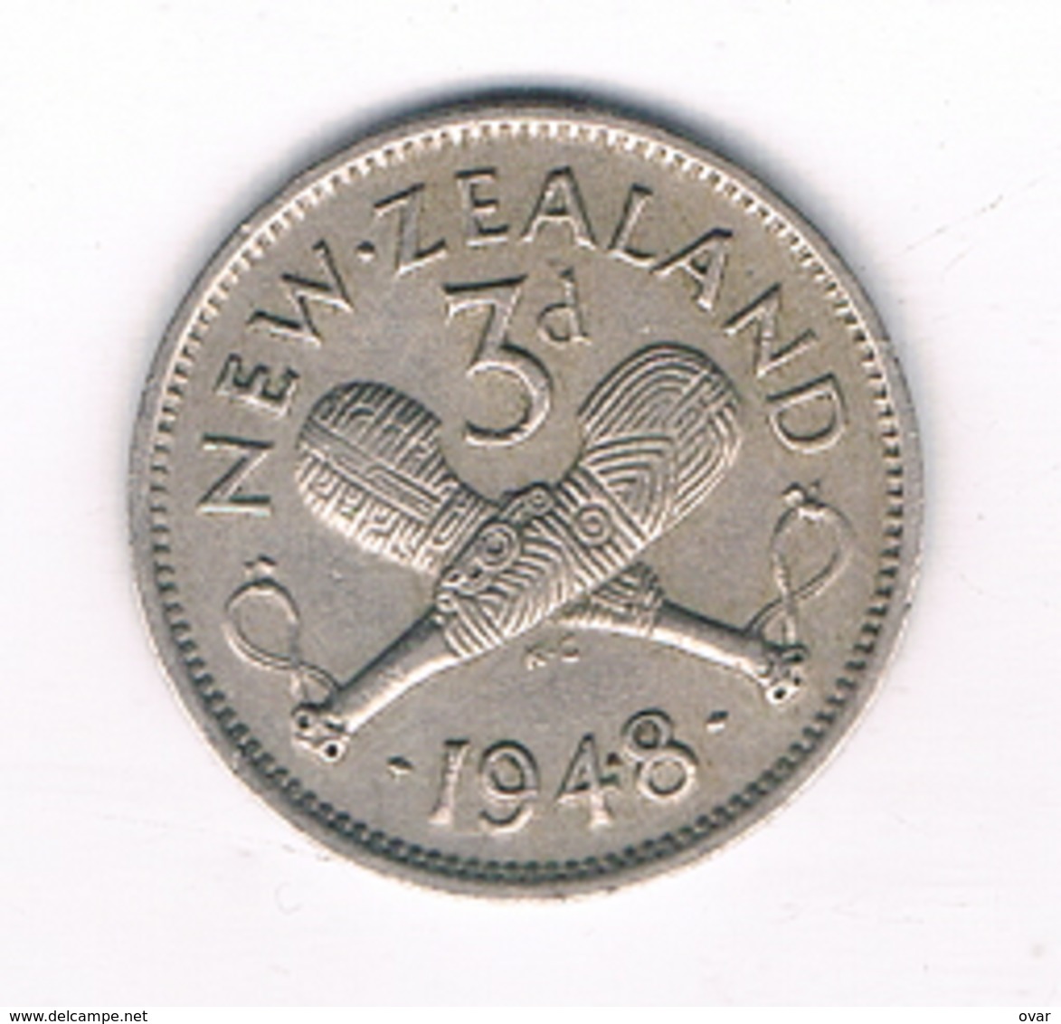 3 PENCE 1948 NIEUW ZEELAND /4005/ - New Zealand