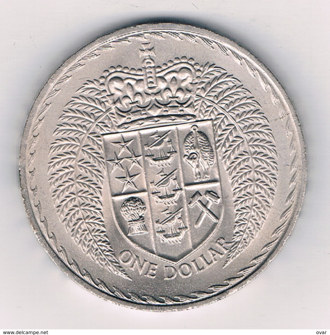 ONE DOLLAR 1967 (mintage 300010 Ex.) NIEUW ZEELAND /4010/ - Nouvelle-Zélande