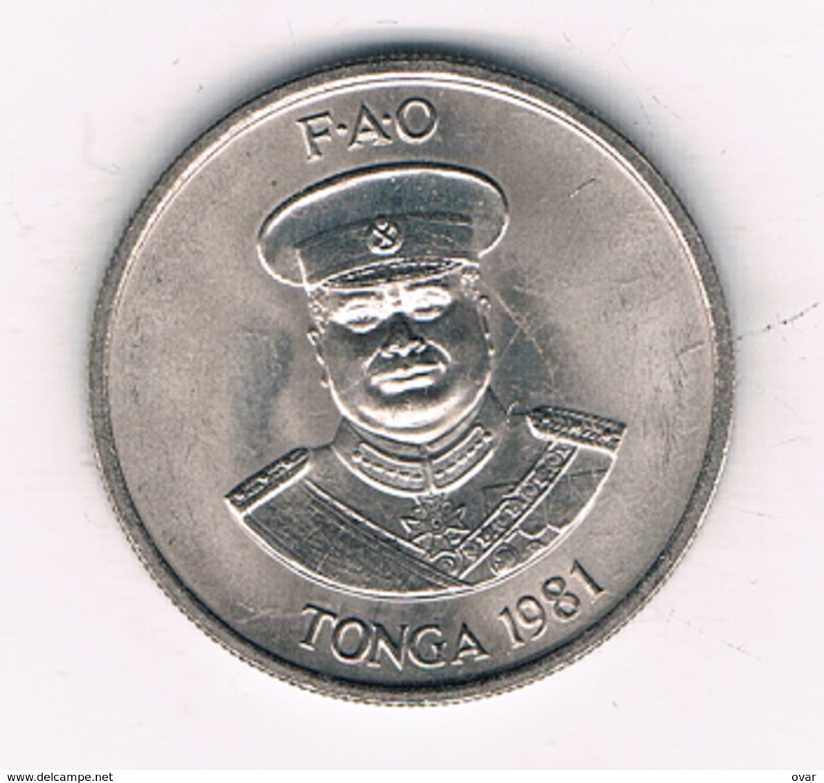 10 SENITI 1981 (mintage 712000 Ex.) TONGA /4011/ - Tonga